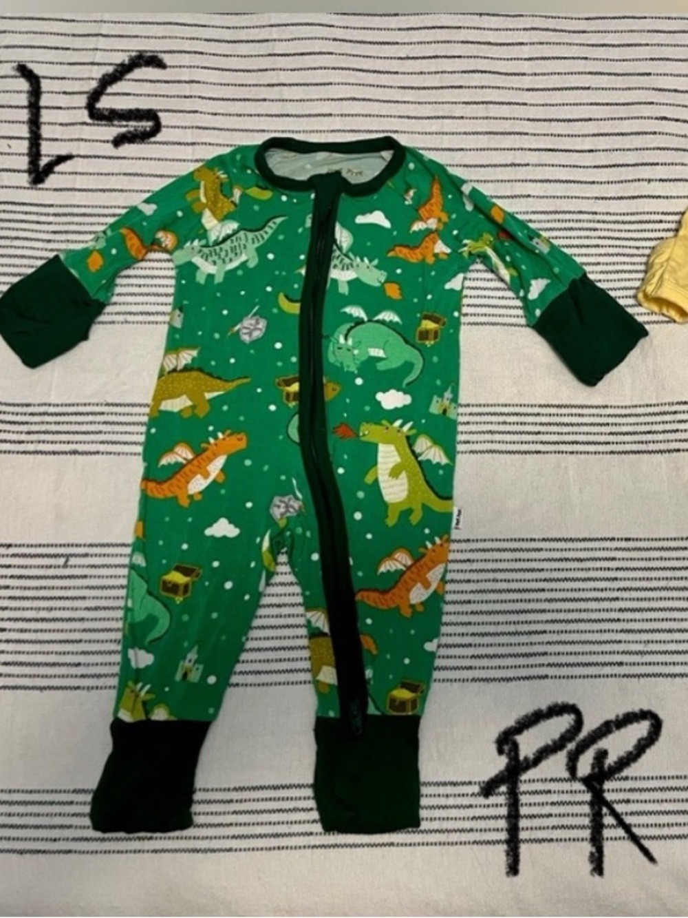 GUC Little Sleepies Convertible Zippy, Dragons, Preemie